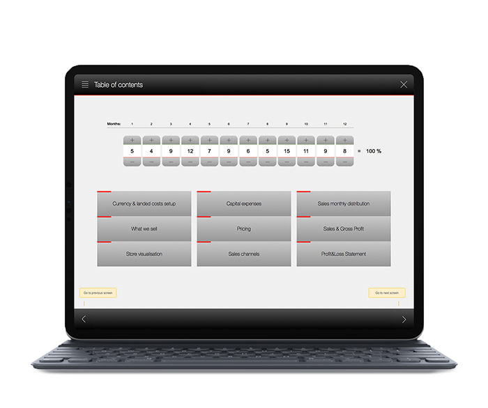 Foto aplikacji pozyskiwania franczyzobiorców FileMaker